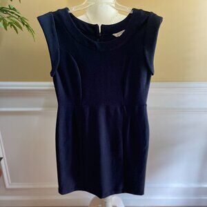 Derek Heart Womens Navy Blue Dress, Size L Fits Like 8